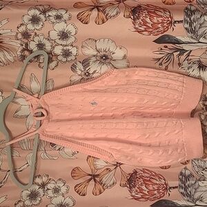 Ralph Lauren Knit Halter Top, vintage  pink 90s